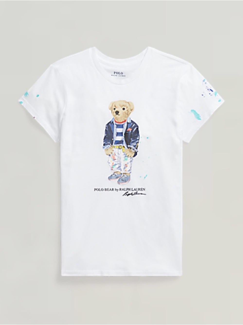 Polo Ralph Lauren brand new White Polo Bear Graphic Tee